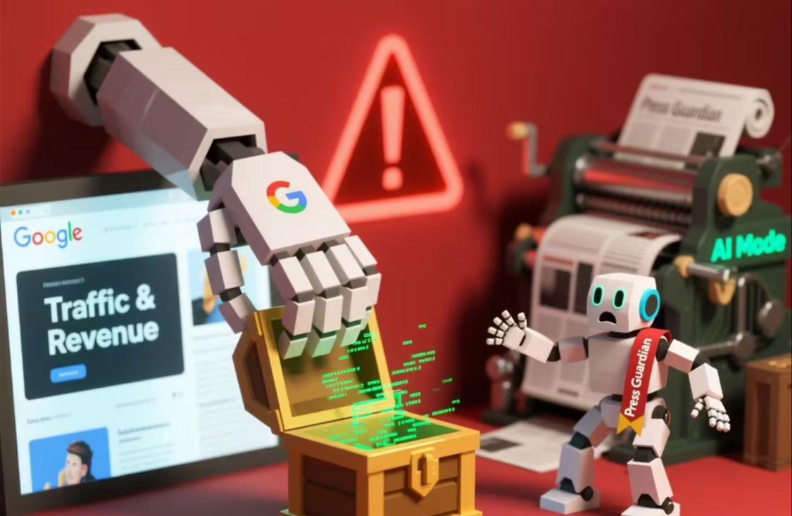 Google Search AI Mode Goes Live, Publishers Rage Against It for "Stealing Traffic and Revenue"