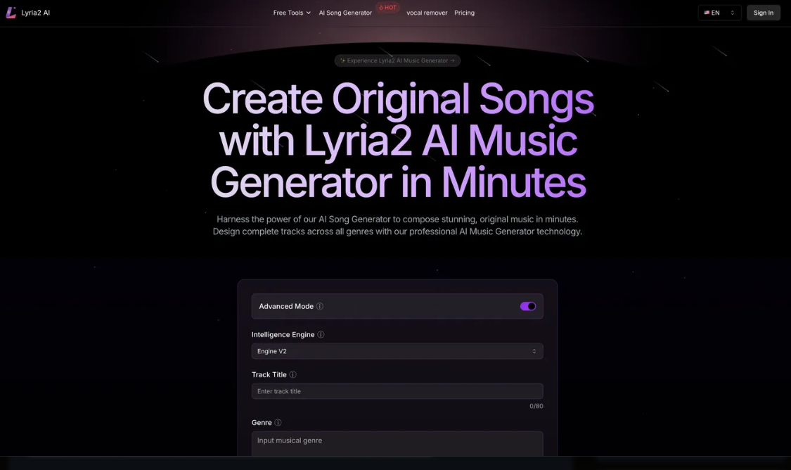 Lyria2 AI：AI音乐生成器，几分钟内创作原创歌曲