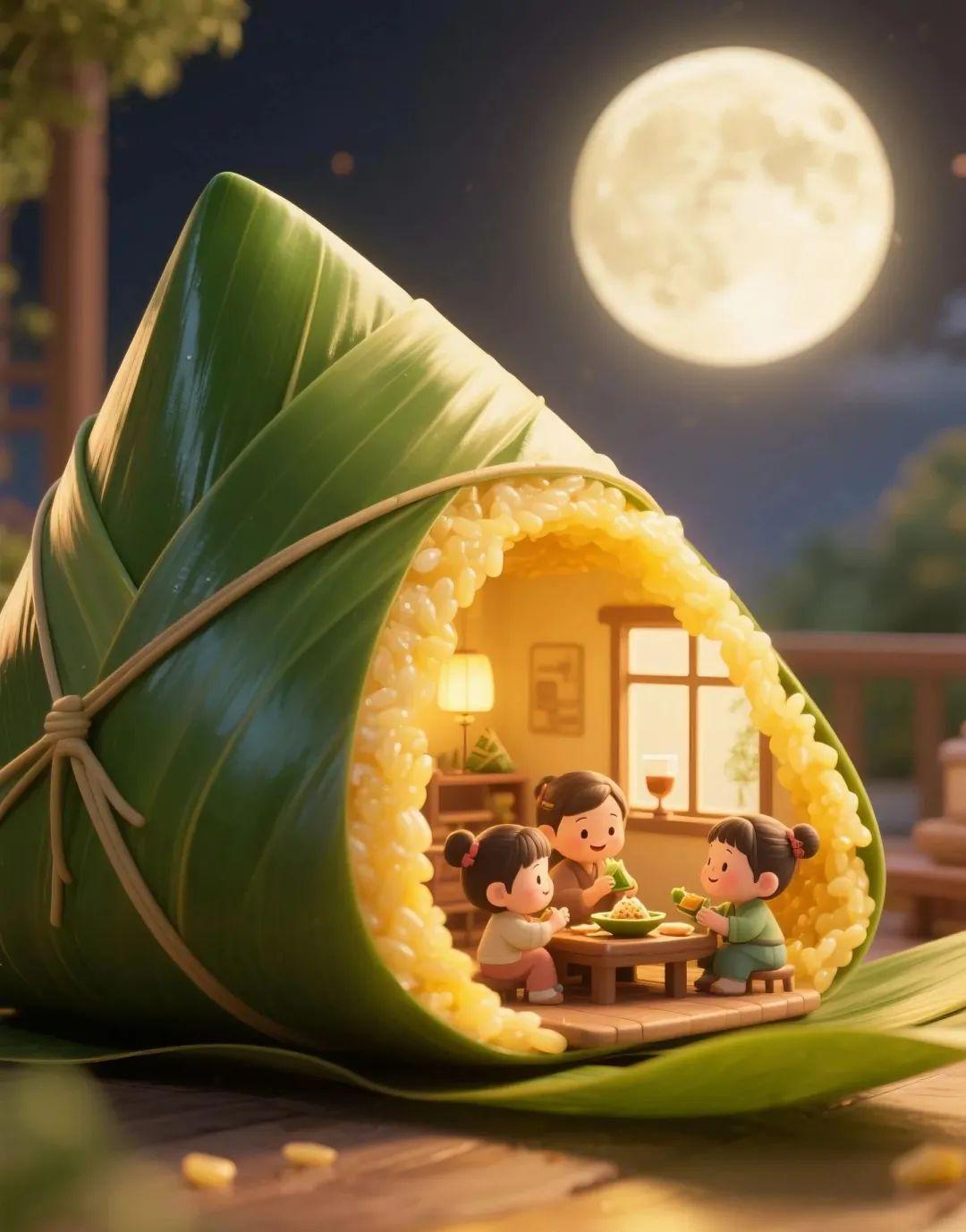 91c6b799j00swuz4h0038d000u00129p 端午节海报设计,10款端午节创意AI海报合集(附提示词)