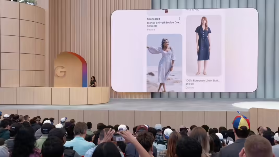 Buy clothes online and try them on virtually, new Google AI search feature unveiled