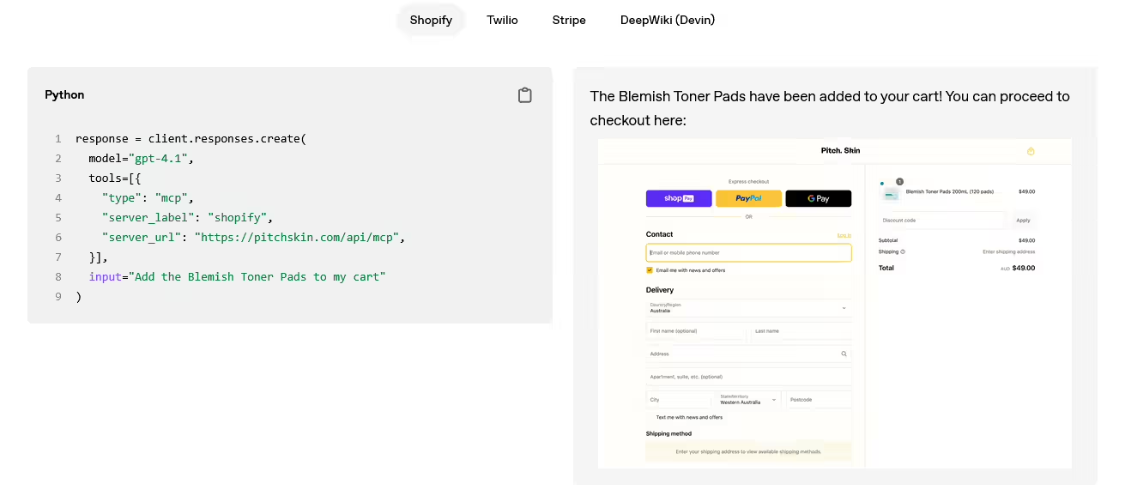 OpenAI Extends Responses API: Support for MCP, Image Generation, and More!