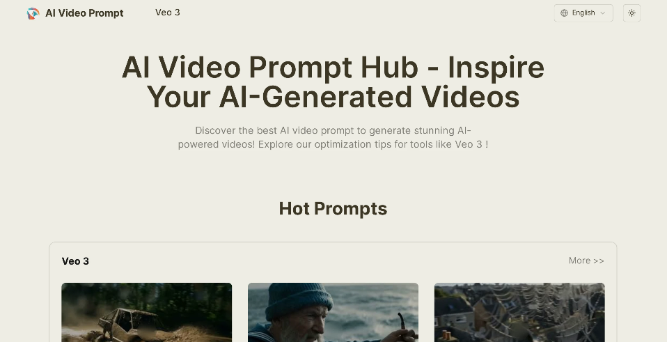 AI Video Prompt: AI Video Prompts to help you create stunning AI videos with ease!