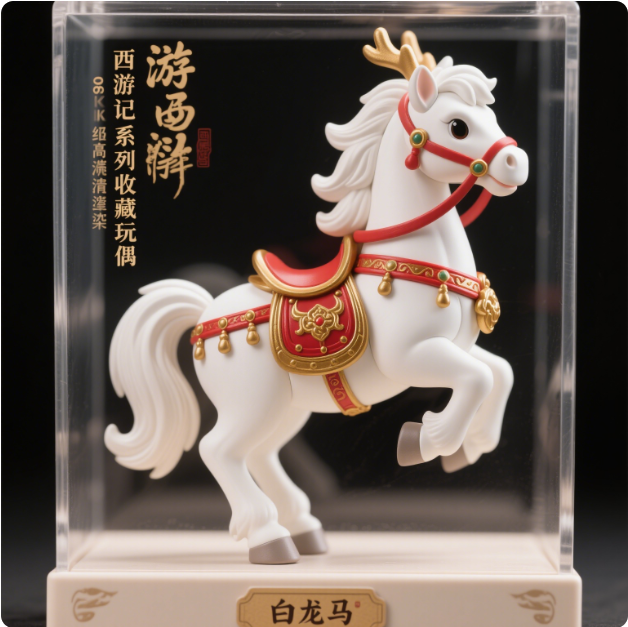 AI绘图新玩法，如何用AI在线制作西游记收藏级玩偶盒装