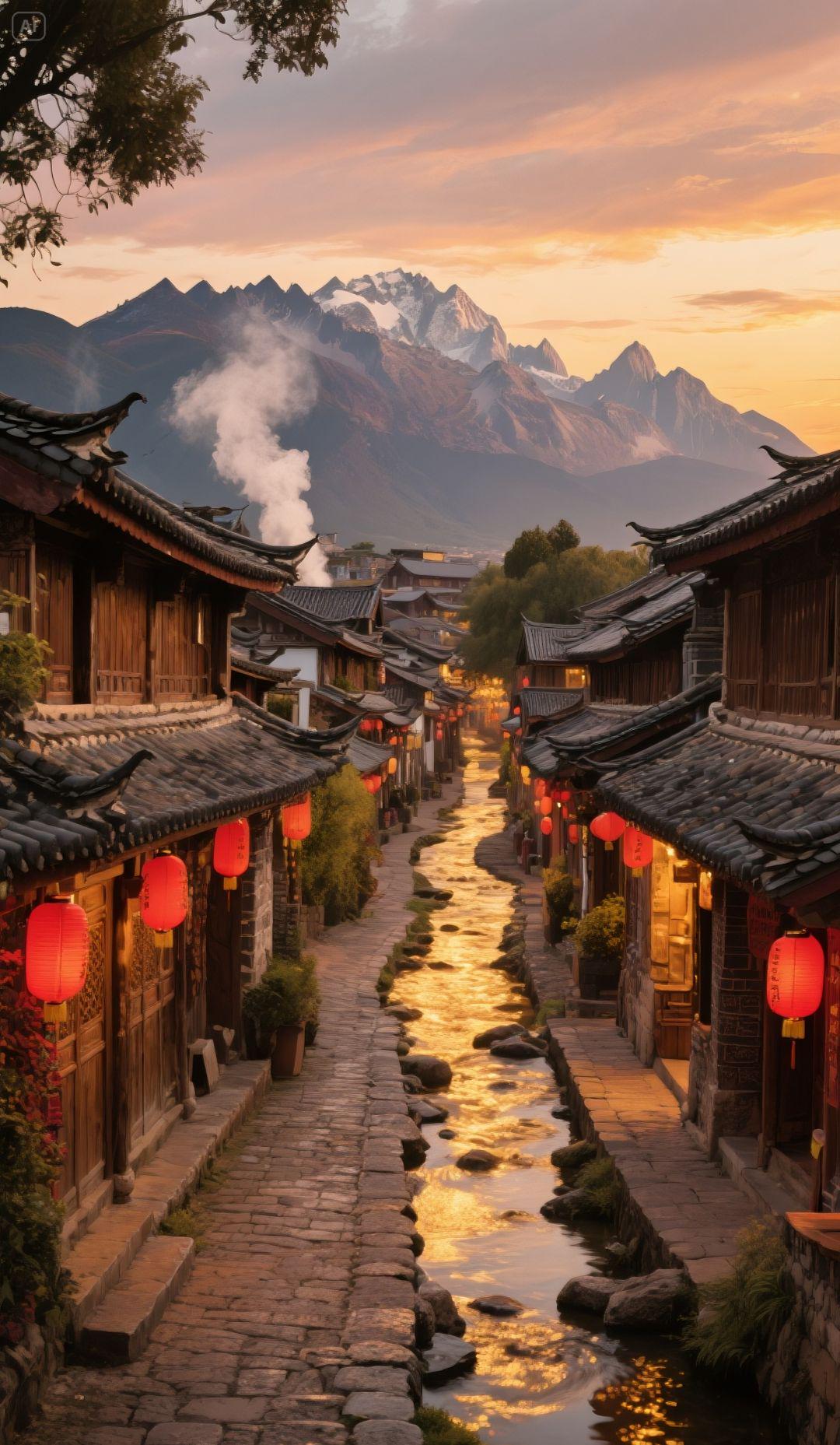 Zero-basic learning to do "that is the dream" first and last frame video animation conversion effect, through the scene of transport mirror quickly hit the country's major attractions