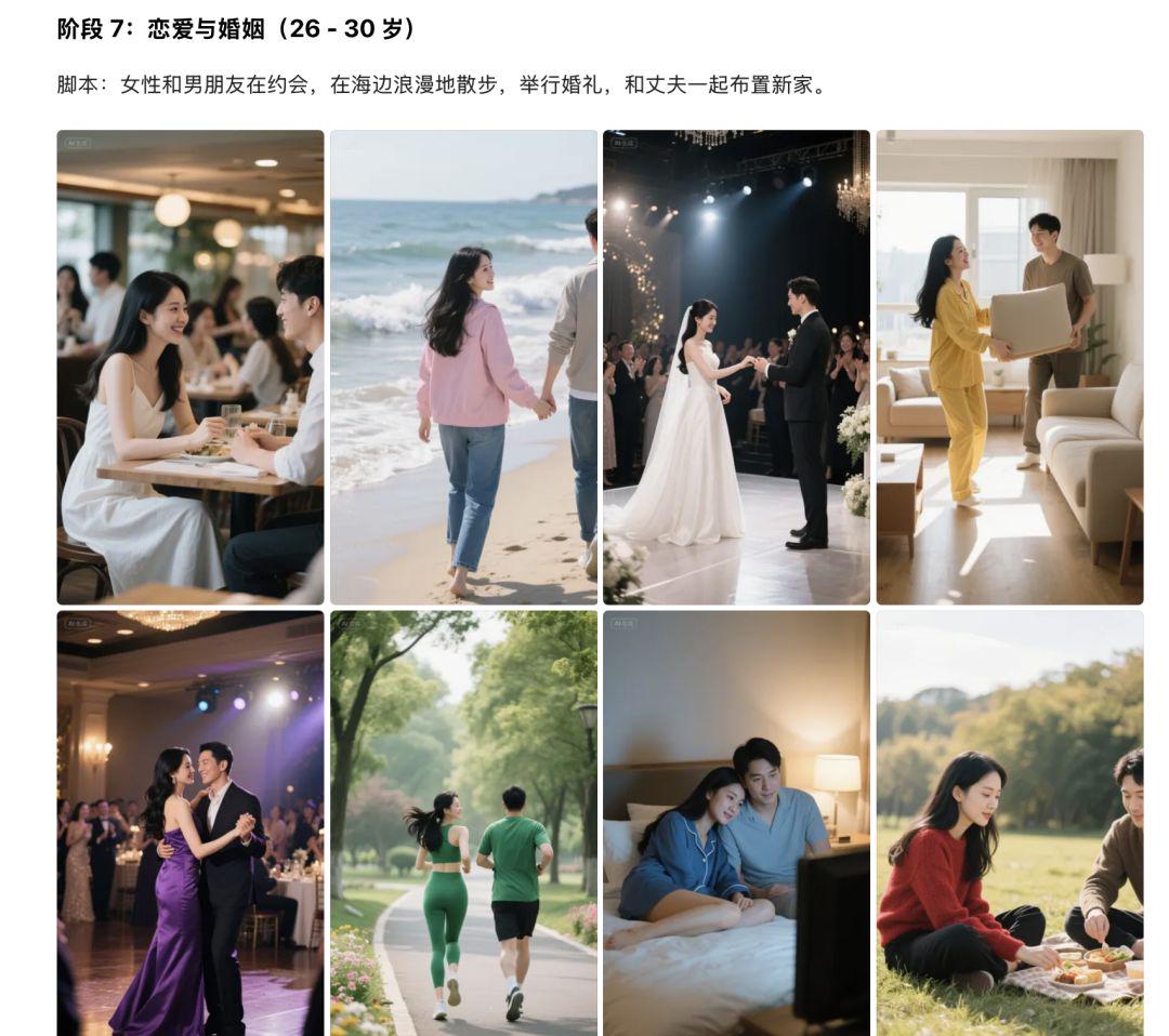 45983dffj00sye9gy003rd000u000qmp Teach you how to make AI video, recently very hot "30 seconds to show the life of a person" AI video production process