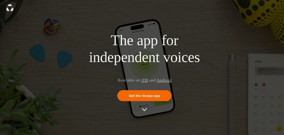 Voxiyo: AI voice notes, easily record, organize and convert voice notes
