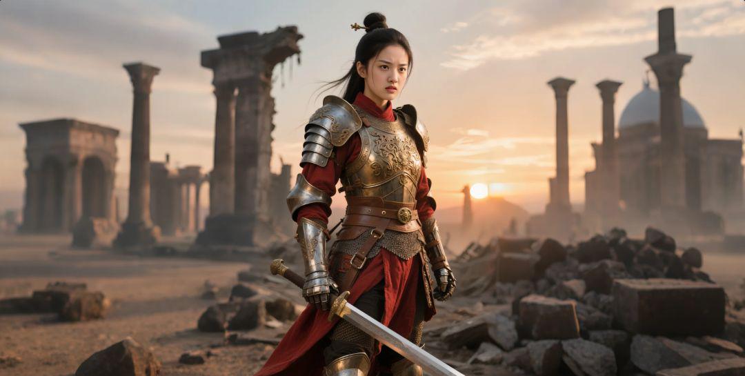 AI short movie tutorials that teach you to quickly generate character design images with complete compositions