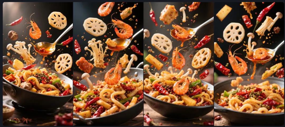 ai how to generate food with appetizing filter, a minute to learn to make food photography video