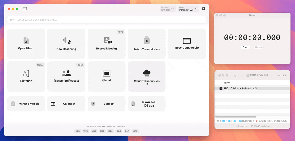 8 秒转录 30 分钟播客：MacWhisper 应用接入英伟达 Parakeet 模型