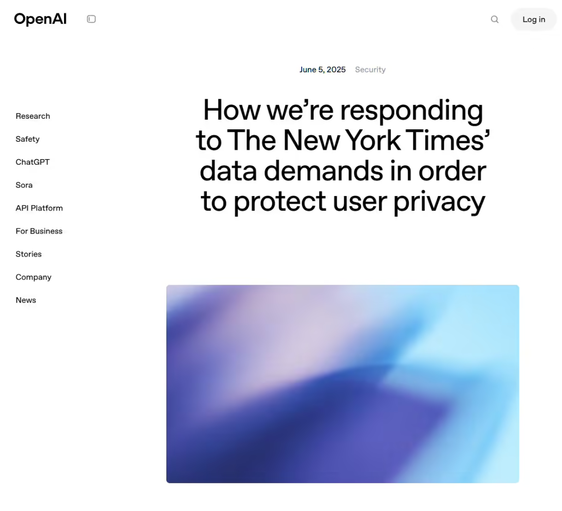 OpenAI to Appeal New York Times Lawsuit in Hardball