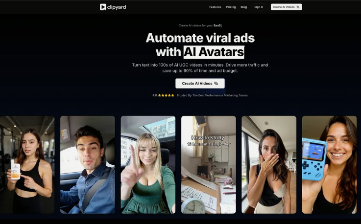 Clipyard: AI Video Creation Tool to Batch Produce Viral Marketing Videos