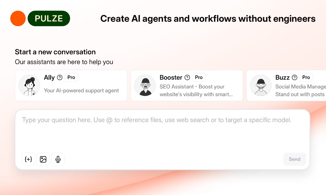 Pulze AI: Code-free AI Intelligentsia and Workflow Building Platform for Rapidly Creating Efficient AI Solutions