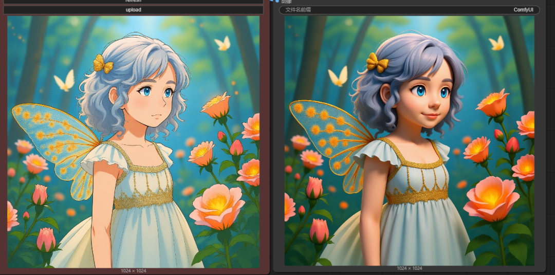 Flux Kontext AI painting tutorials, a sentence to get the image editing