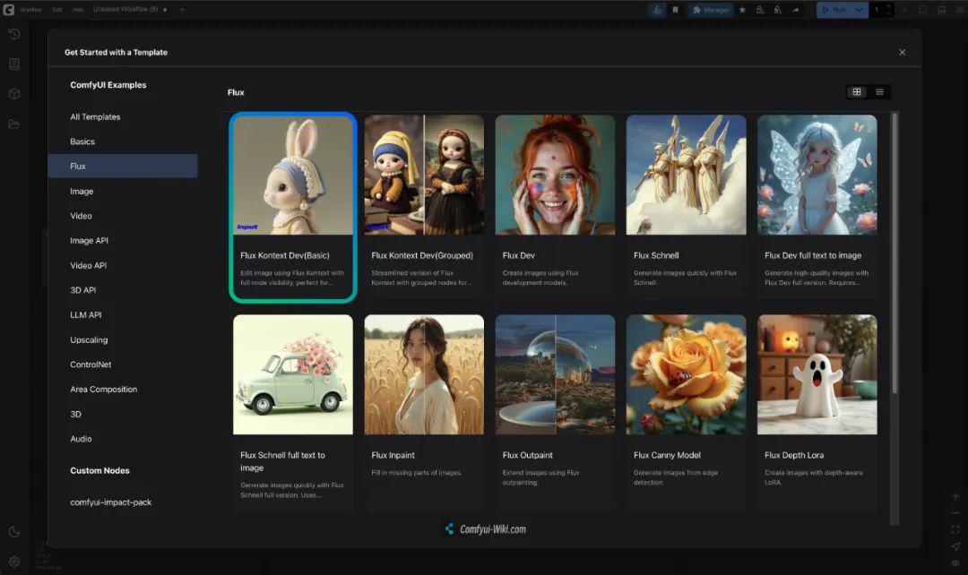 ComfyUI Basic Usage Tutorial to teach you how to install Flux Kontext open source models and workflows + prompt word trick tips