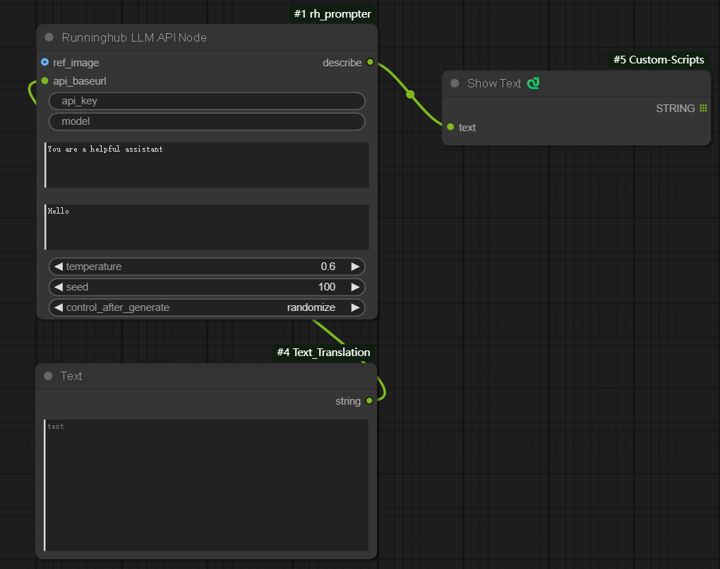 comfyUI Cue word assistant, realizes one-stop full function of cue word translation, cue word expansion and image backpropagation.