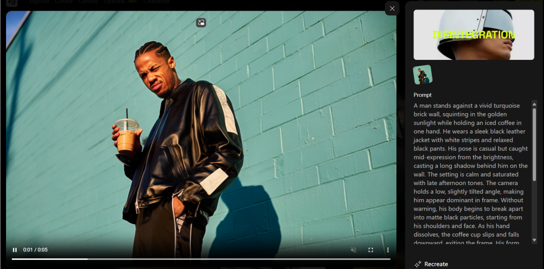 2074dff5j00t0lug200lhd000u000evm Demolition of AI video play, AI production petals disappearing receding effect tutorial is here!