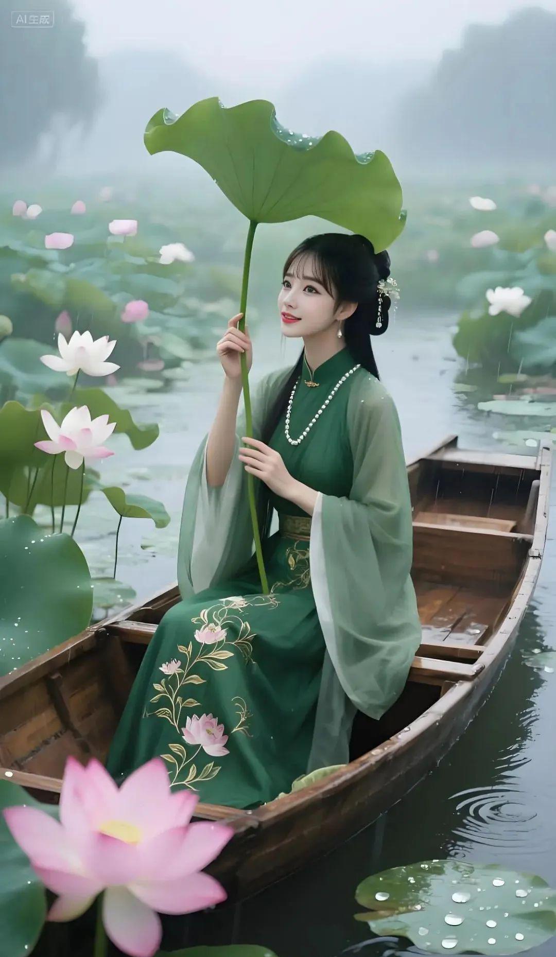 569dd5f4j00t0i5cc004ed000u001fnp AI生成中国风漂亮美女高清手机壁纸套图,新手也能画出古典中国风美女