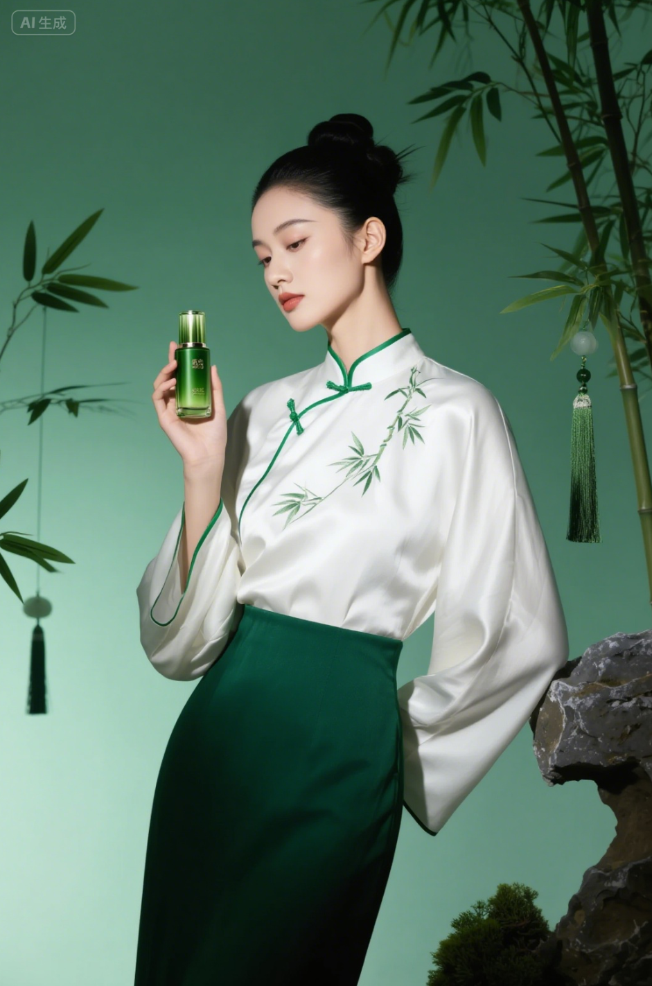 再也不用花钱请模特了，用这组提示词！AI生成电商产品图