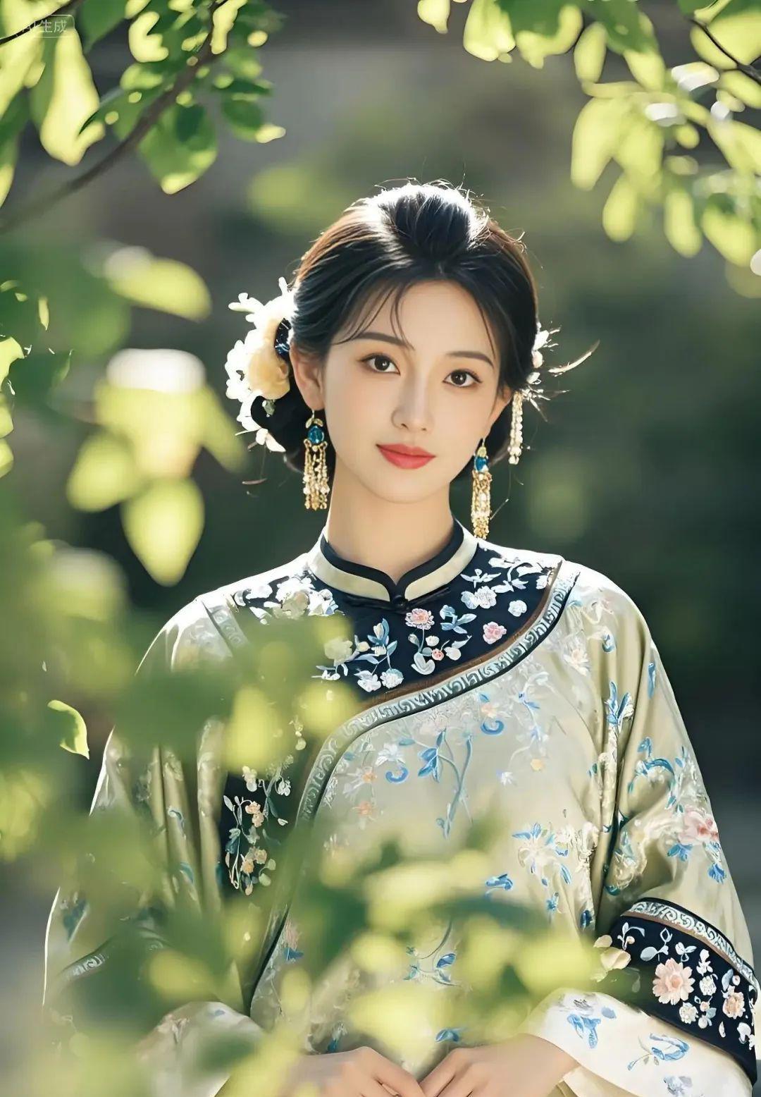 7e88b31fj00t0i5f80052d000u00178p AI生成中国风漂亮美女高清手机壁纸套图,新手也能画出古典中国风美女