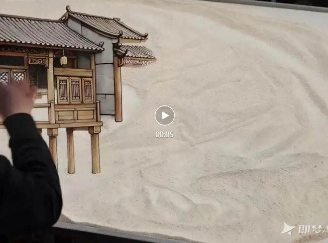 You can become a sand painting master with zero foundation, AI sand painting video tutorial sharing