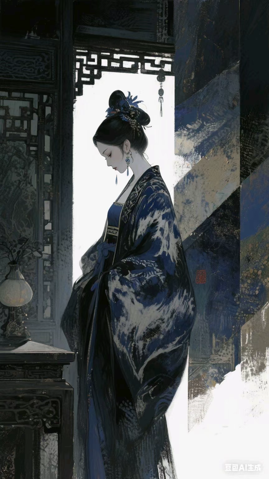 ai绘画生成古风人物的关键词，AI画古人就靠这组提示词内容（AI生图提示词分享）