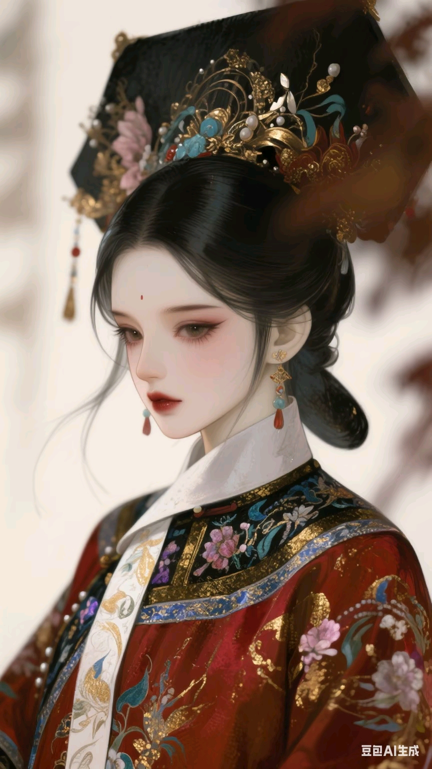 ai绘画生成古风人物的关键词，AI画古人就靠这组提示词内容（AI生图提示词分享）