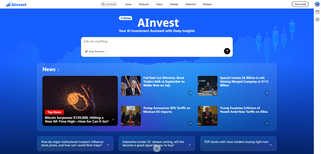 AInvest: A platform for investment analysis that automatically screens and analyses equity funds