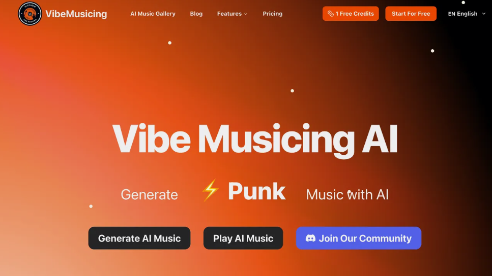 Vibe Musicing: AI Music Generator that generates music of many styles based on text