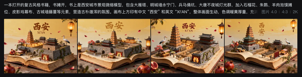 AI文旅新玩法！教你做热门旅游城市微缩景观宣传海报和视频制作教程