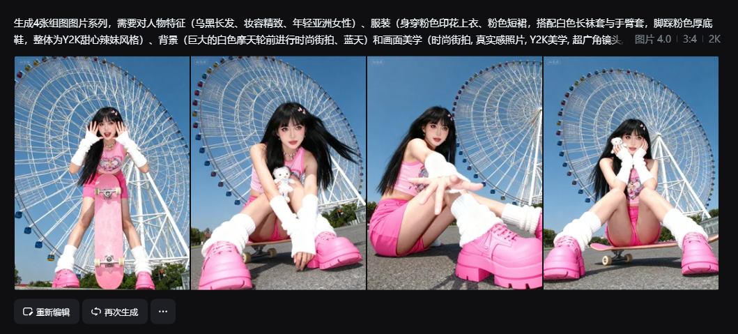 IT'S A DREAM-A-VISIM FUNCTION, AND IT'S A GAME OF AI CHARACTER CONSISTENCY, HUMAN INTEGRITY, POSTER GENERATION, ETC