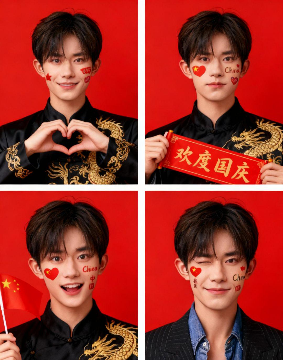 USE AI TO MAKE ALL KINDS OF CREATIVE NATIONAL DAY POSTERS, AND BREAK THE CIRCLE OF FRIENDS! ANNEX 10+TIP TEMPLATE