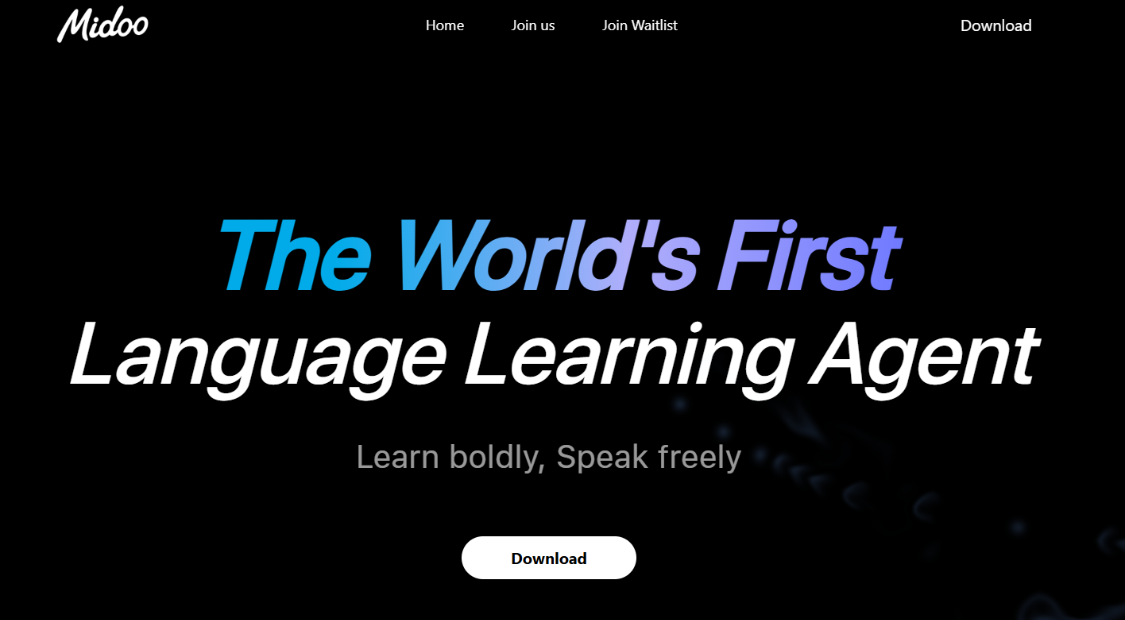 Midoo AI: AI Language Learning Assistant, the World's First Artificial Intelligence Language Learning Agent