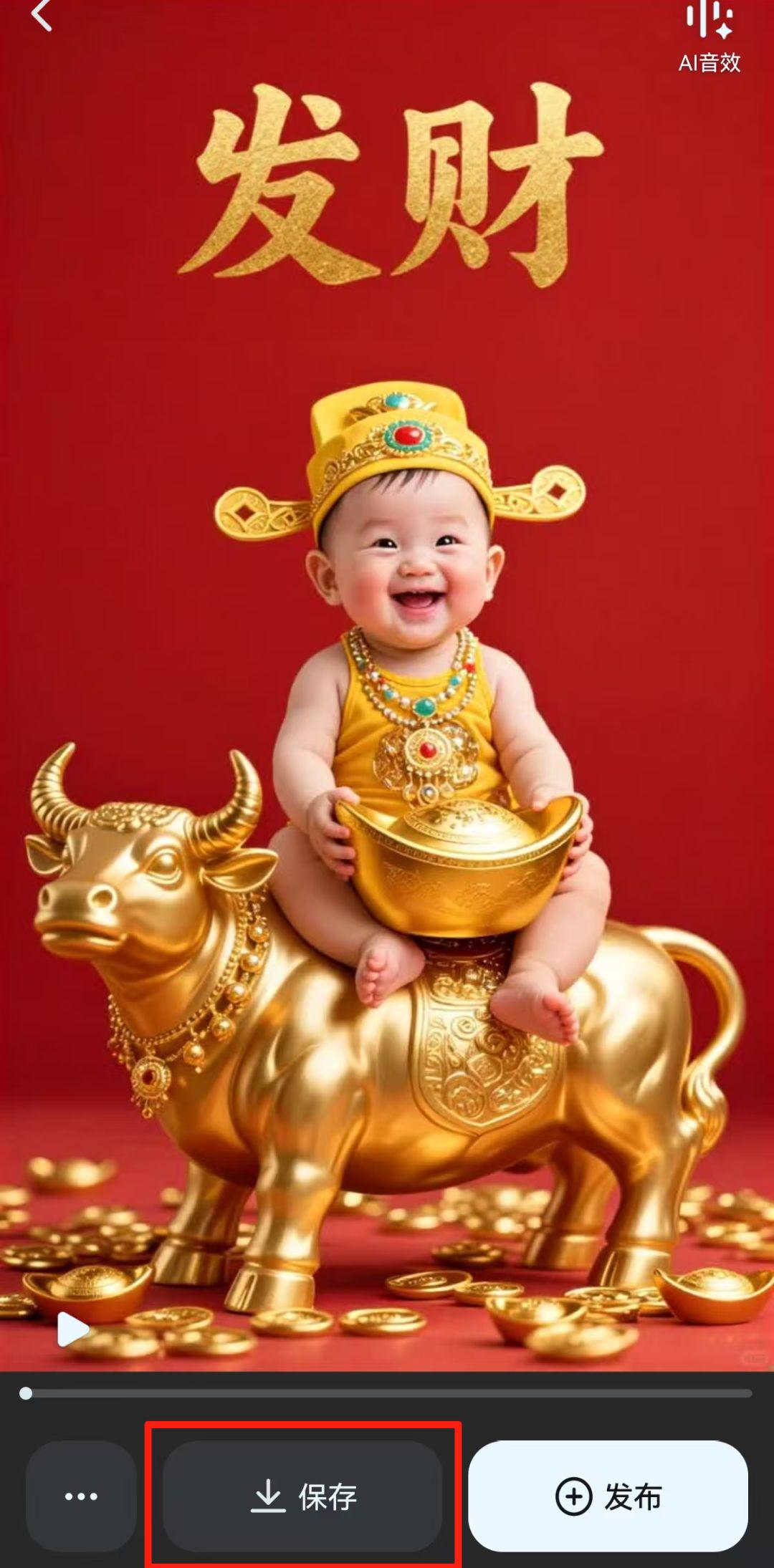 AI generate video practical tutorial, using AI to generate cute children to send blessings digital podcast pop-up video