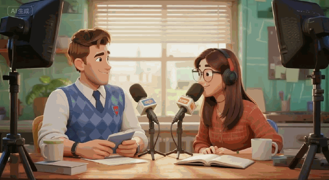 ZERO-BASIC AI TEACHING, FREE-OF-CHARGE, ANIMATED AI PODCAST VIDEO WITH BEAN BUNS