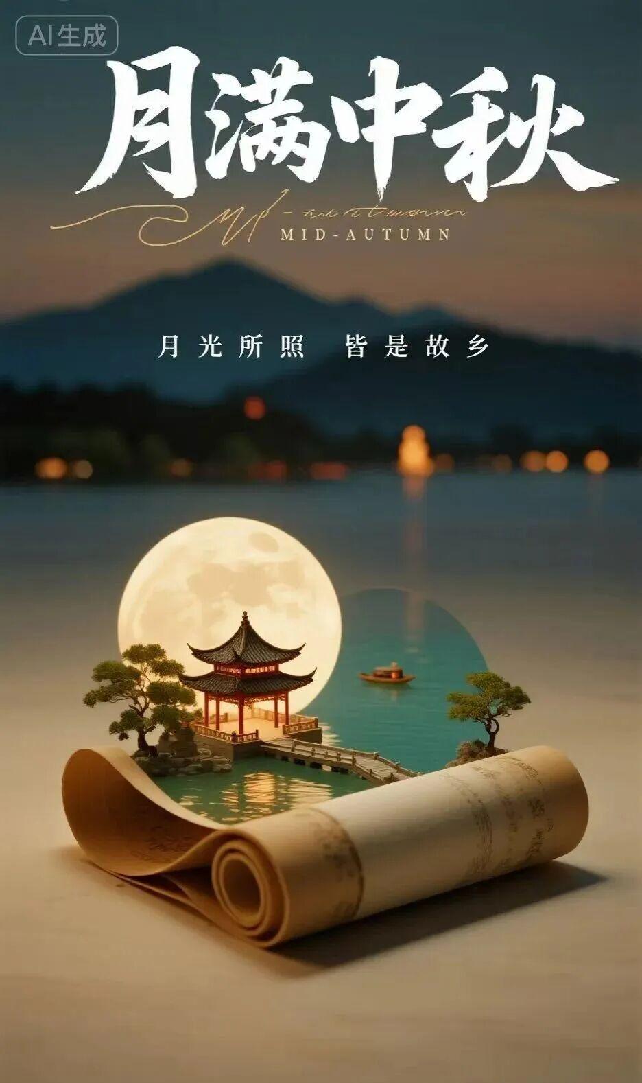 AI PHOTO GENERATION TIP-SHARING, MID-AUTUMN POSTER MATERIAL SHARING