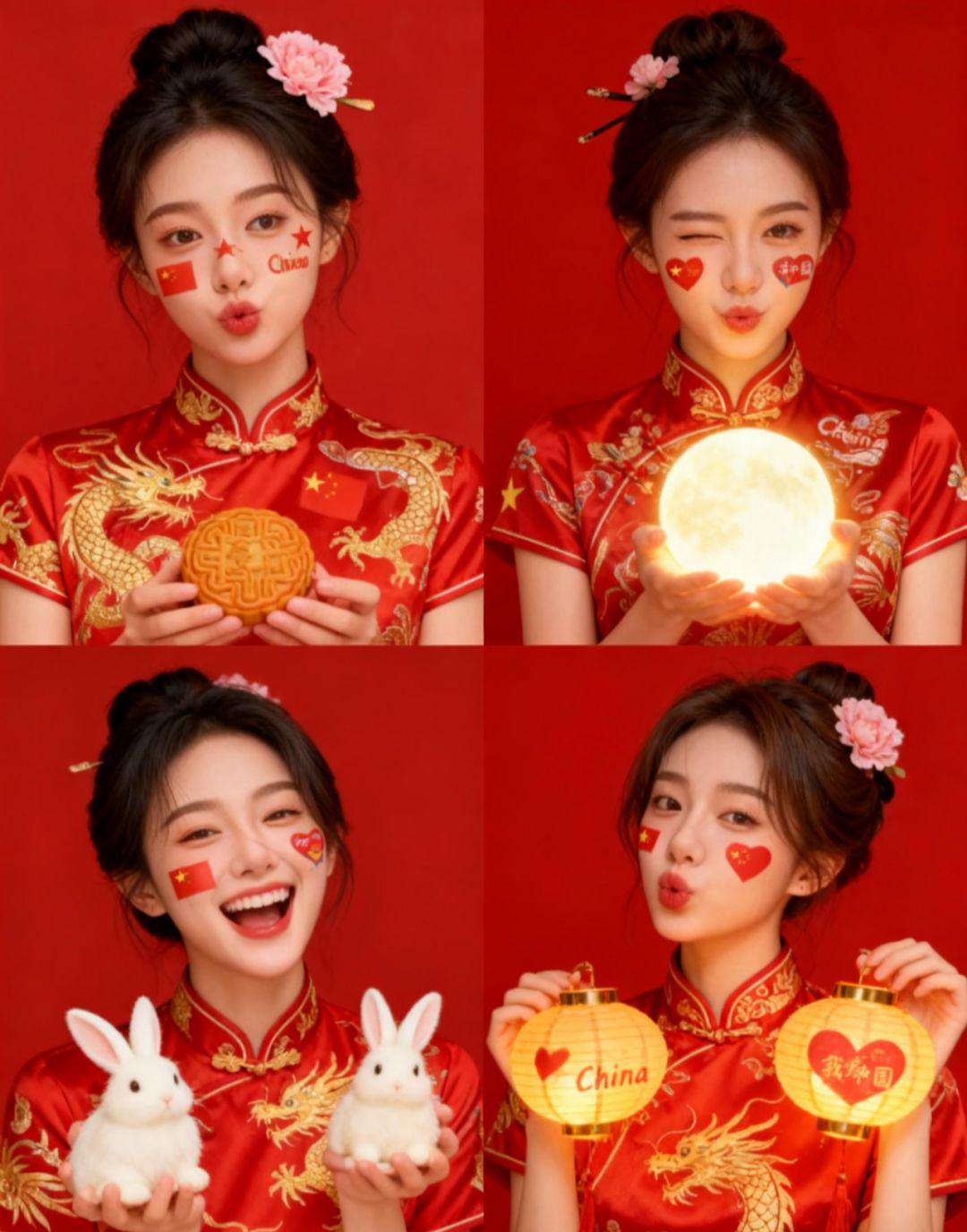 USE AI TO MAKE ALL KINDS OF CREATIVE NATIONAL DAY POSTERS, AND BREAK THE CIRCLE OF FRIENDS! ANNEX 10+TIP TEMPLATE