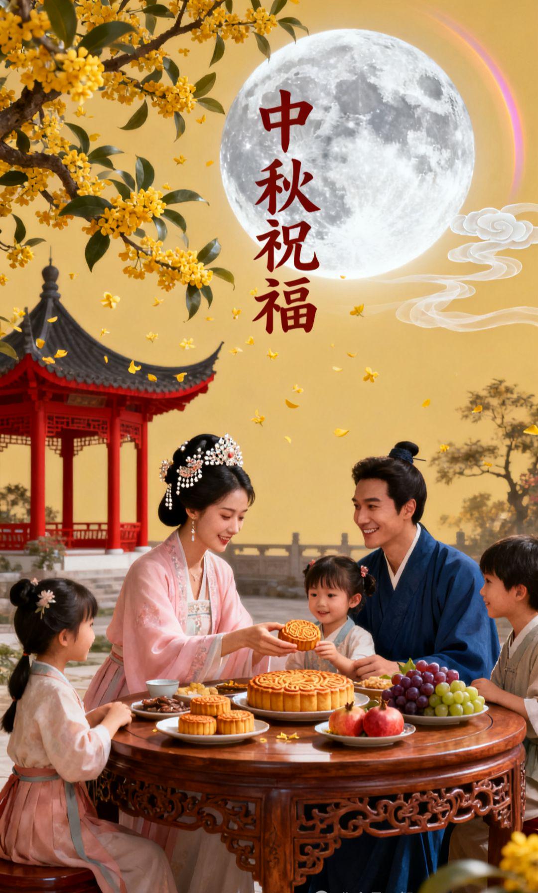 IA PAINTING TIPS SHARED, 8 HIGH-QUALITY MID-AUTUMN POSTERS