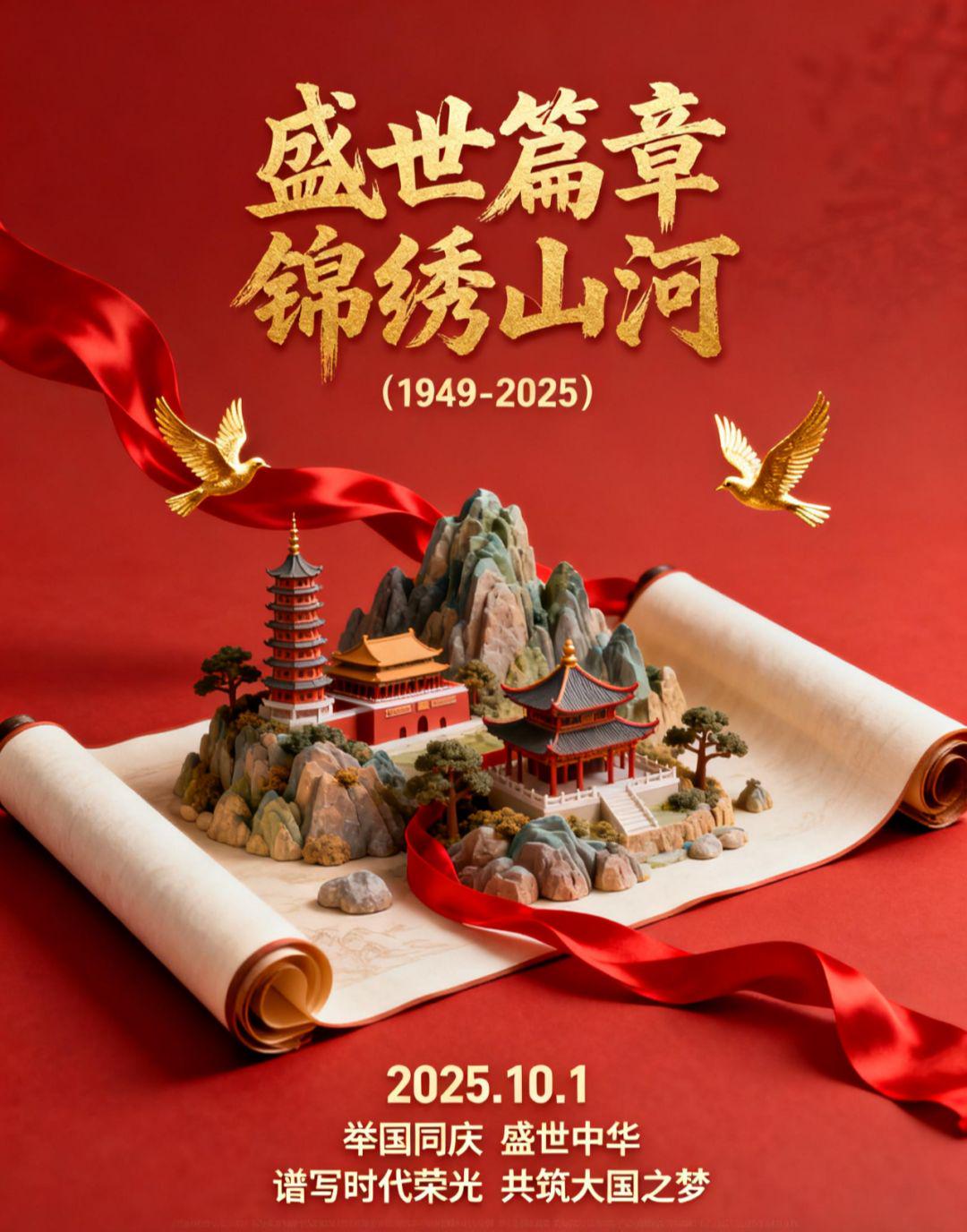 USE AI TO MAKE ALL KINDS OF CREATIVE NATIONAL DAY POSTERS, AND BREAK THE CIRCLE OF FRIENDS! ANNEX 10+TIP TEMPLATE