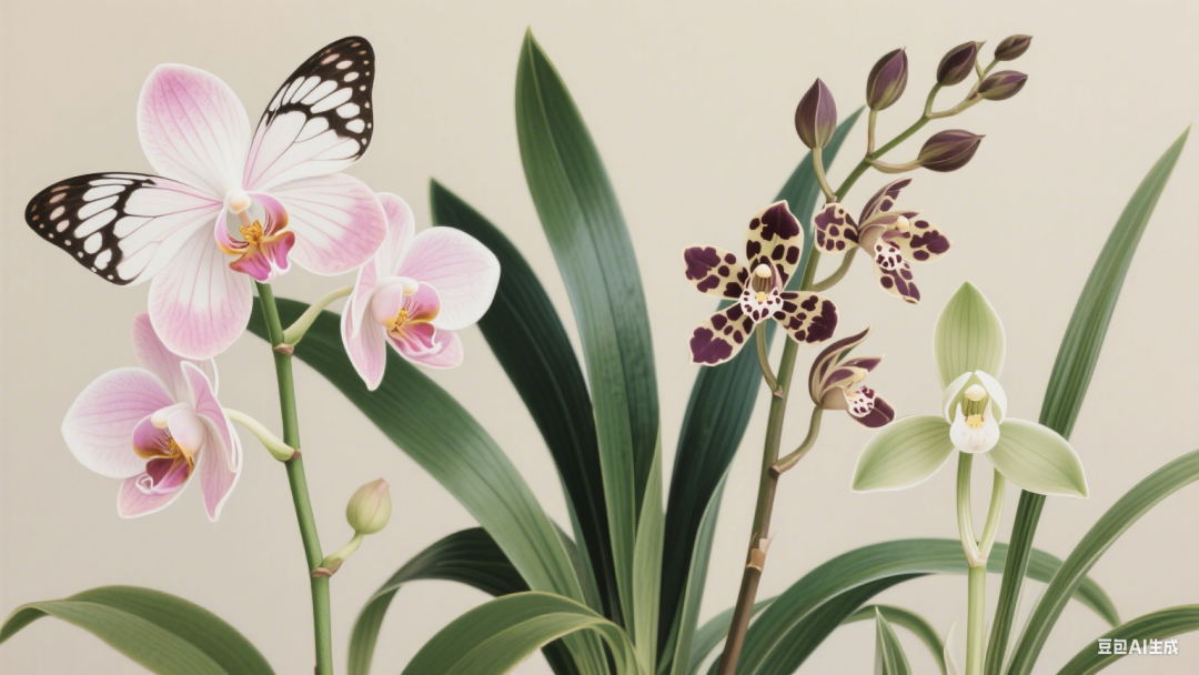 AI raw image generation drawing green plants with one click, green plants exclusive image generation ai prompt word