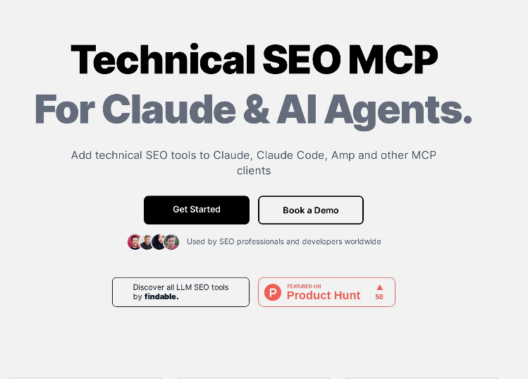 e3b3a53dj00t1wkc6002wd000kt00exp Technical SEO MCP: Search Engine Optimization MCP tool to optimize websites to improve search engine rankings