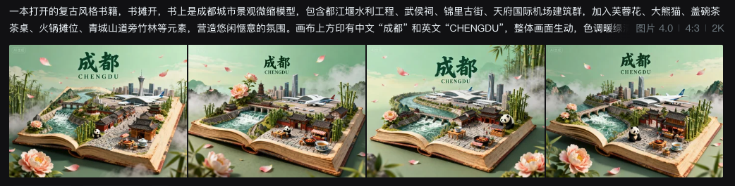 AI文旅新玩法！教你做热门旅游城市微缩景观宣传海报和视频制作教程