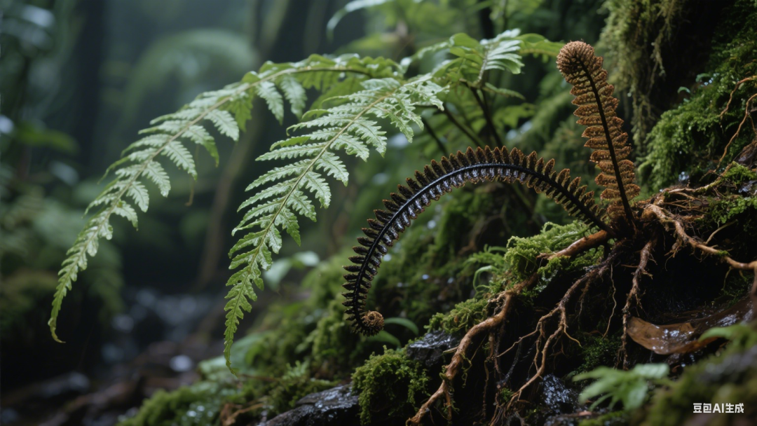 AI raw image generation drawing green plants with one click, green plants exclusive image generation ai prompt word