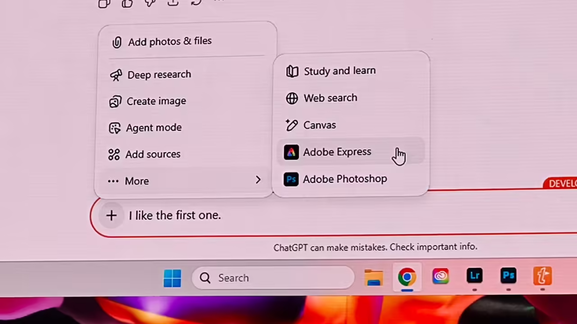 OpenAi works with Adobe: ChatGPT will integrate Photoshop, achieve and GPT chat can also fix