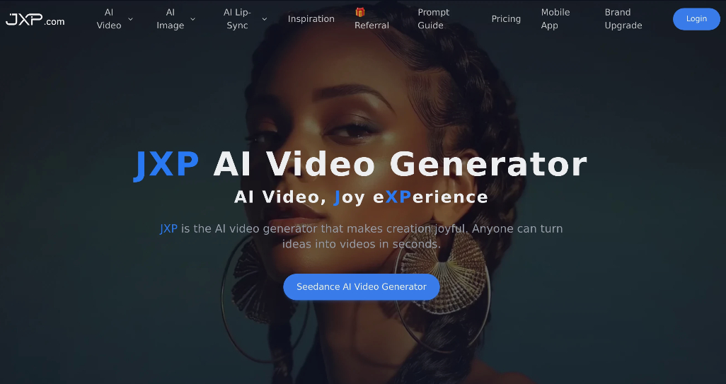 JXP: AI VIDEO GENERATOR, PROVIDING IMAGE GENERATION, ADVANCED VIDEO EFFECTS