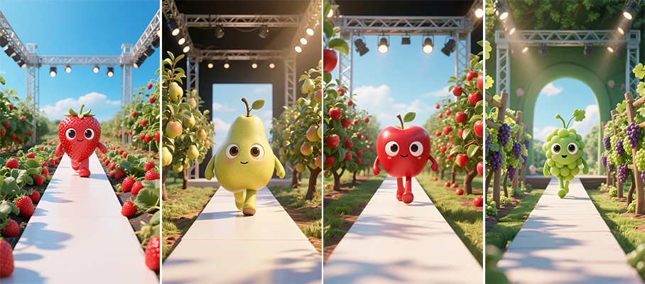 8253cf03j00t49zkg00ohd000p800b4m AI动画教程,教你用AI做水果英文歌动画视频