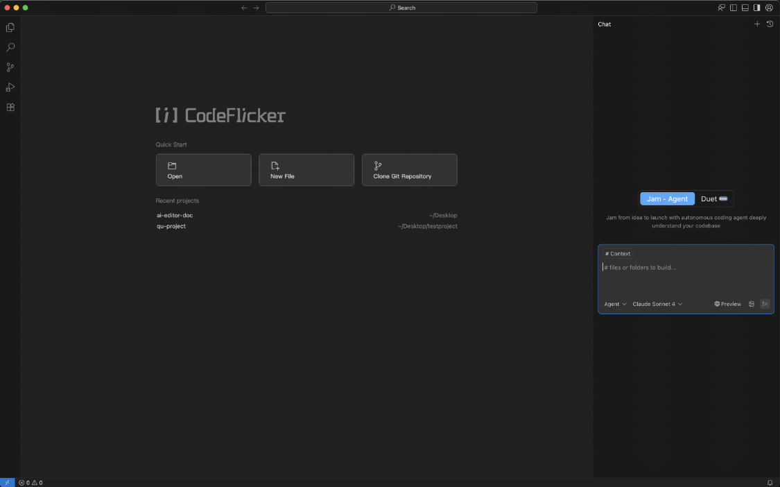 CodeFlicker: AIS IDE programming tool to help programmers automate their development tasks