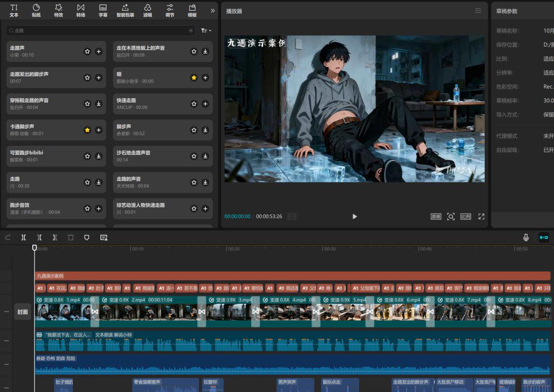 AI短剧教程，5分钟制作漫画小说短视频