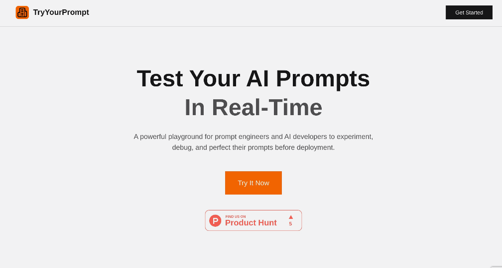 TryYourPrompt: real-time testing of AI alerts, an experimental, debugging and refinement platform for alerting engineers and AI developers