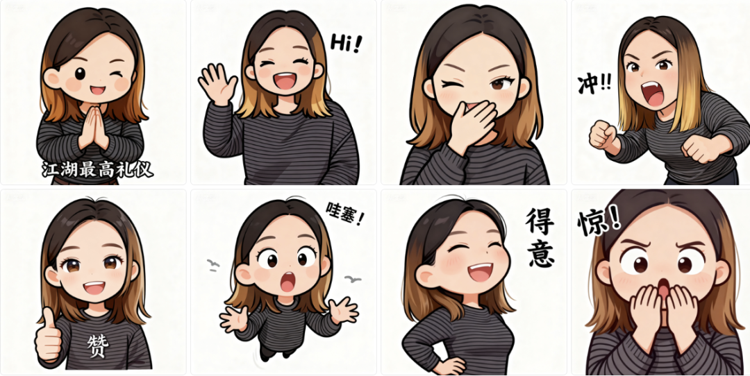 60216a92j00t5vft500qid000u000f2m how's the micro-emotics bag? 10 minutes to produce a series of dynamic emoticons with ai