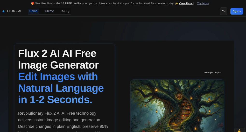 Flux 2 AI: Free AI Image Generator to provide high-precision image generation and multi-graph story creation